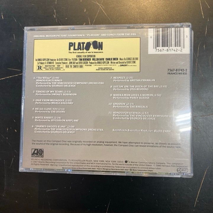 Platoon - The Soundtrack CD (M-/M-) -soundtrack-